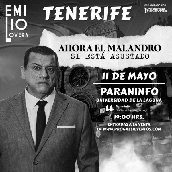 Emilio Lovera en Tenerife