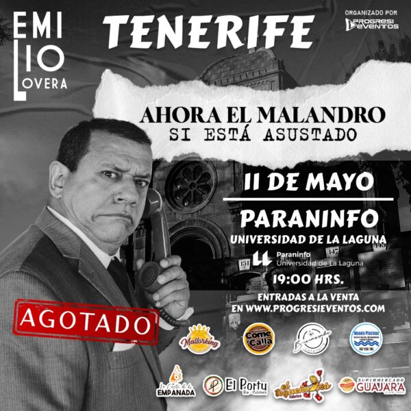 Emilio Lovera en Tenerife