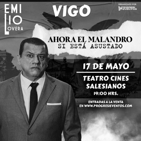 Emilio Lovera en Vigo