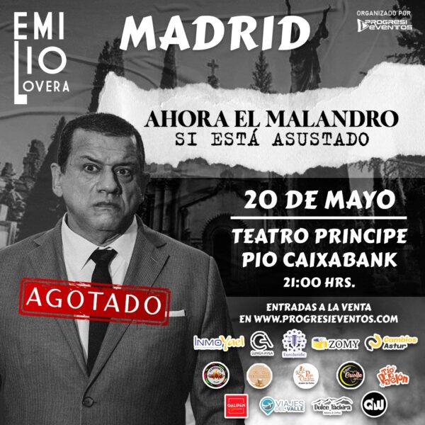Emilio Lovera en Madrid